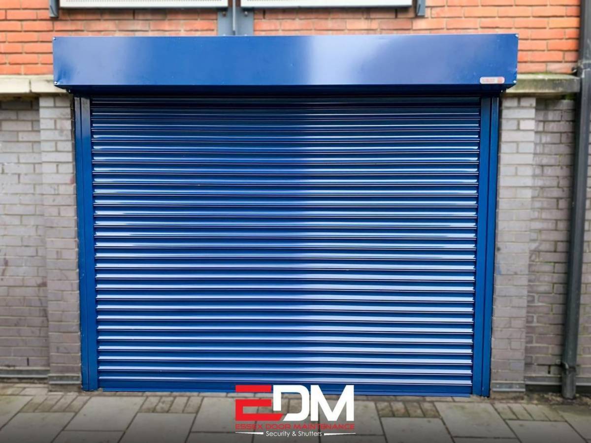 Essex roller shutter fitted by EDM