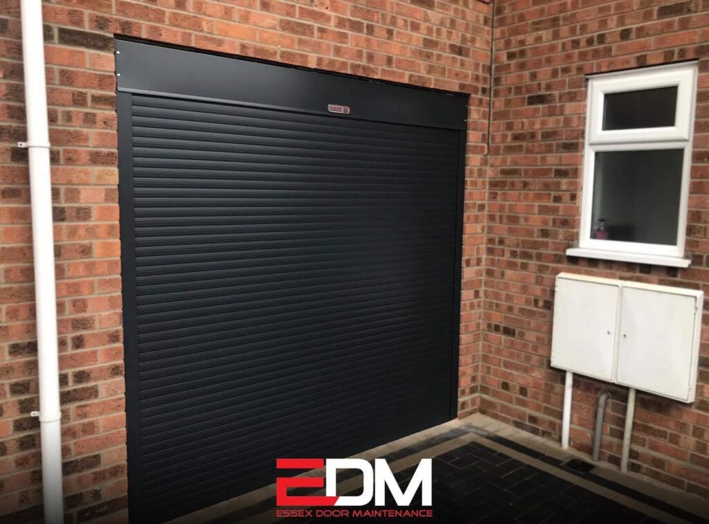 Newly installedElectric Roller Garage Doors Basildonby Essex Door Maintenance